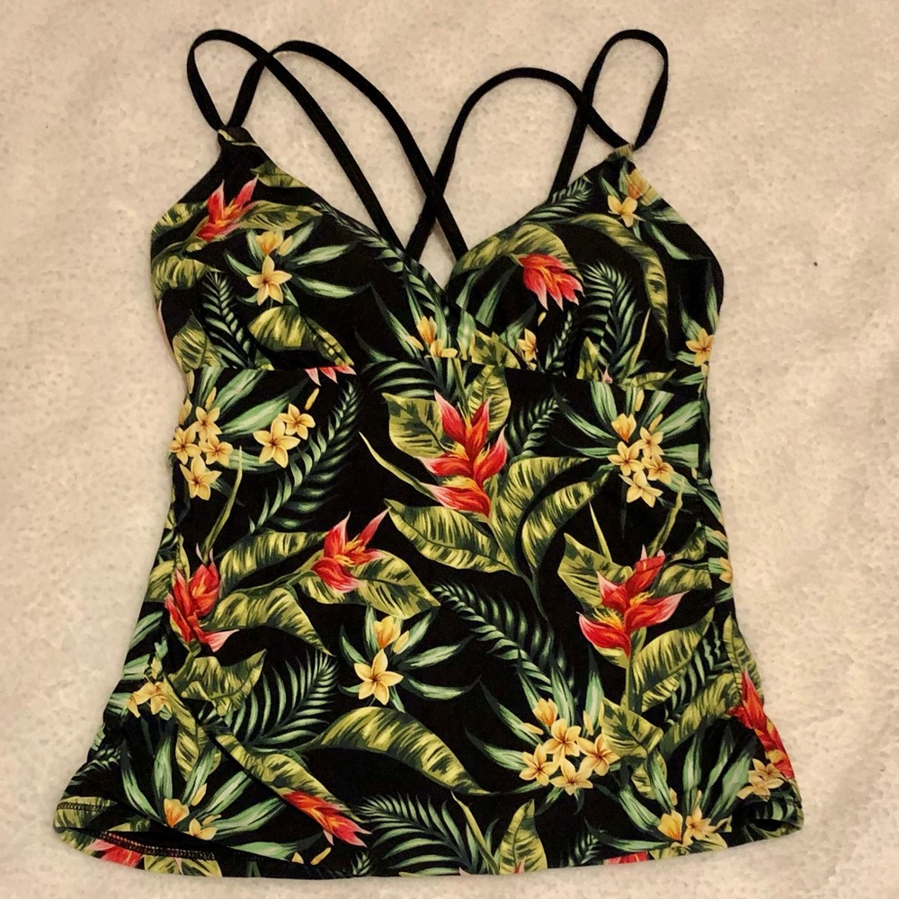 CALIA by Carrie Underwood tankini top, sz MD